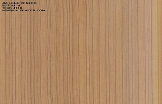 合板の装飾のためのスライスされた切口のチークによって設計される木製のベニヤ