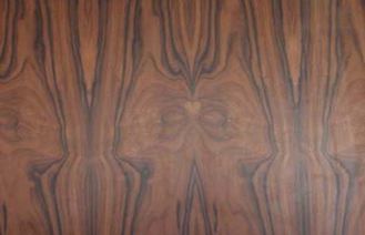 サントスのシタンによって着色される染められた家具の木製のベニヤ シート ブラウン