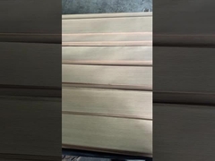 ホワイト オークのベニヤの四分の一の切口