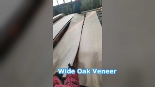 アメリカンホワイトオーク単板クラウンカット