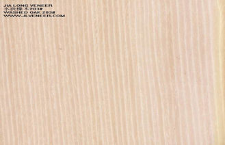洗浄された設計された木製のホワイト オークのベニヤ、スライスされた切口の技術