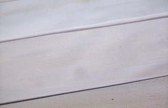 ベニヤ 0.45 mm の黄色のブナの四分の一の切口の、自然な木製のベニヤ