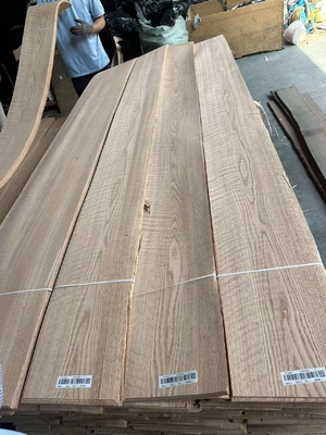 Unfinished Finish Oak Veneer Sheets with High Durability and Straight Grain Pattern