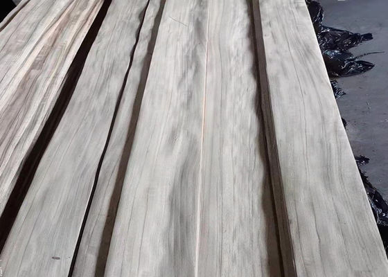 Paldaoの自然な木製の四分の一は黒いラインが付いているベニヤを切った