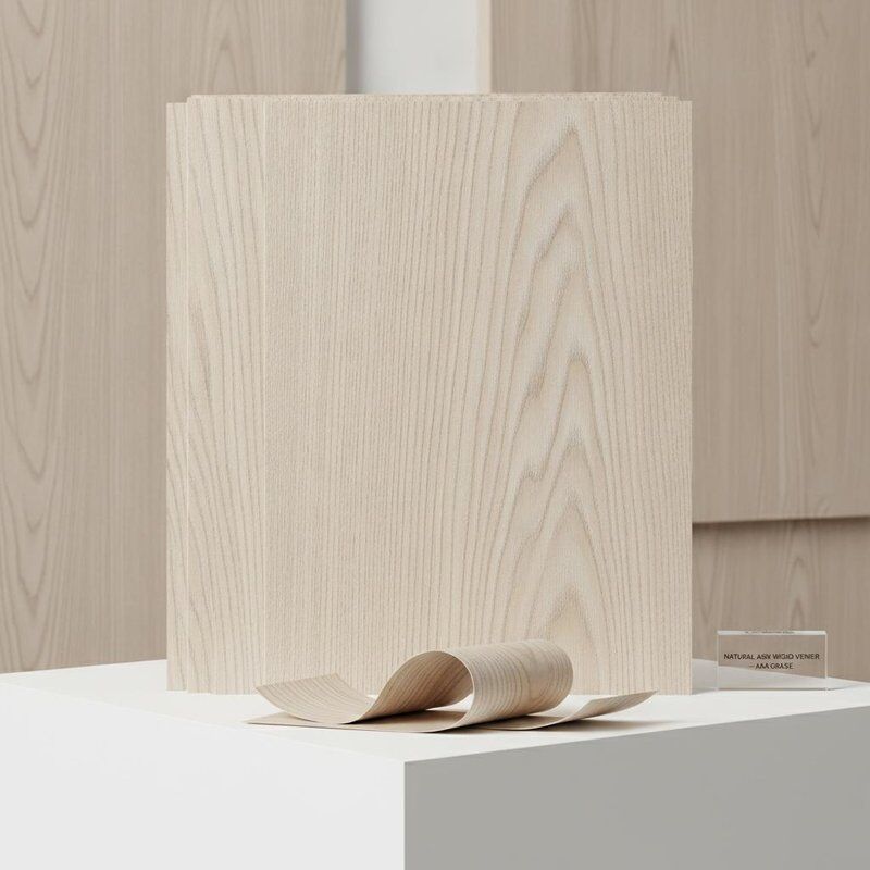 Natural Wood Veneer Ash Wood Veneer AAA Grade Modern Style Perfect for Cabinetry Paneling and Architectural Applications
